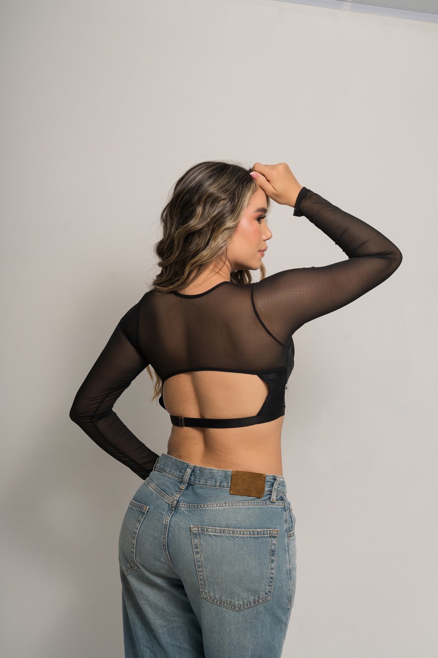 Crop top Anny + Panty GRATIS