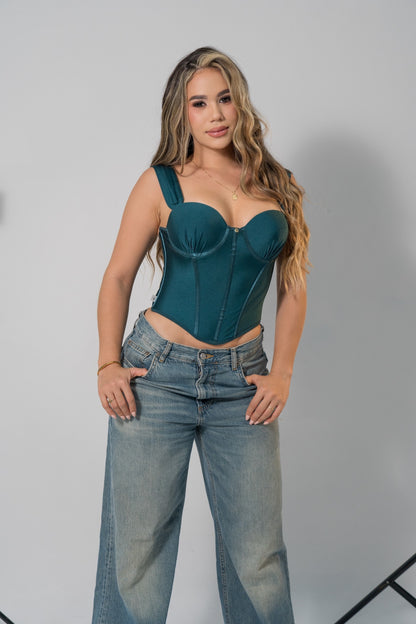 Corset Carlota + Panty GRATIS